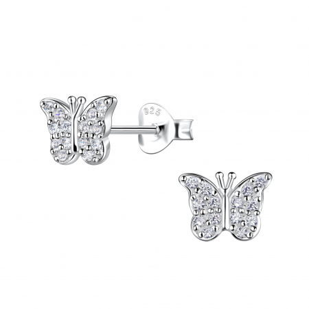 KIDS - Cercei Butterfly Cubic Zirconia