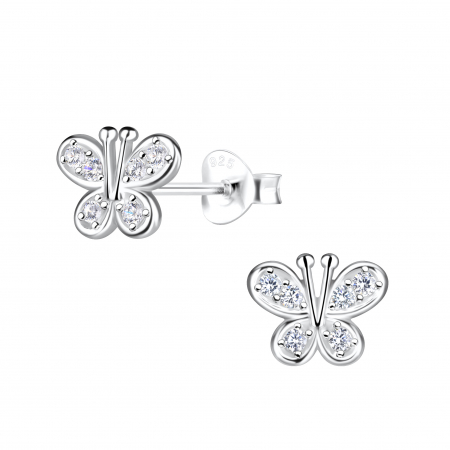 KIDS - Cercei Butterfly Cubic Zirconia