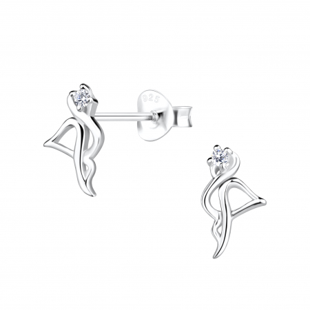 KIDS - Cercei Flamingo Cubic Zirconia