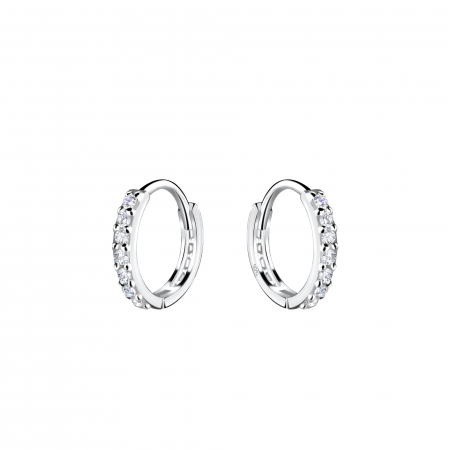 KIDS - Cercei Huggie Cubic Zirconia