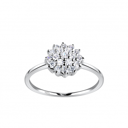 INELE - Inel Flower Cubic Zirconia