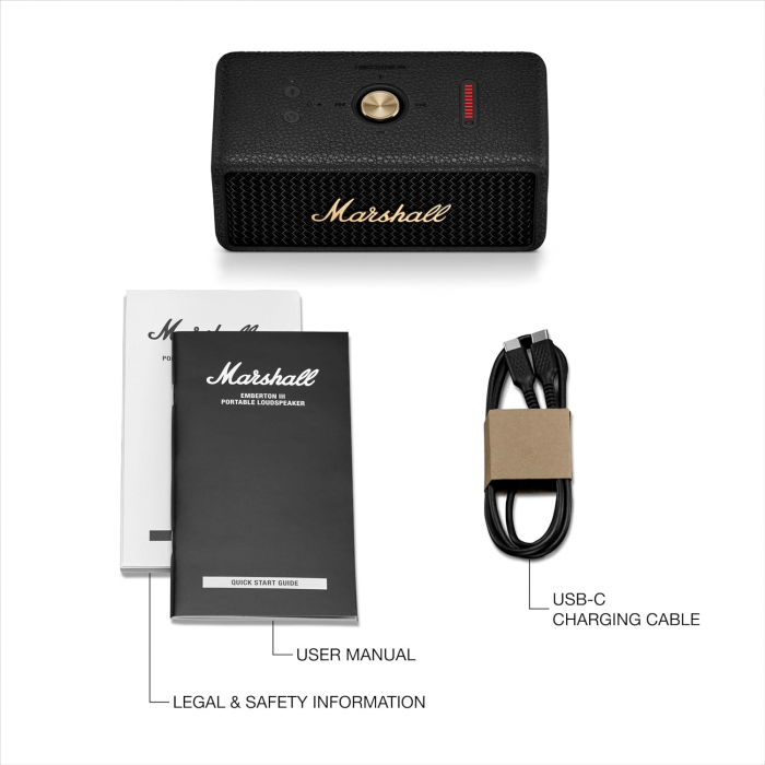 Boxa Marshall Emberton III negru [9]