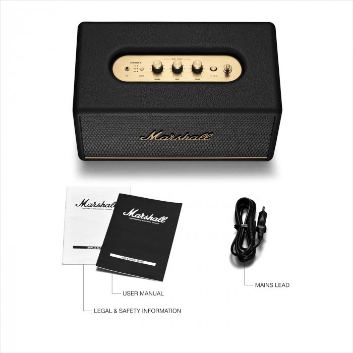 Boxa Marshall Stanmore III, bluetooth, 80W, negru [9]