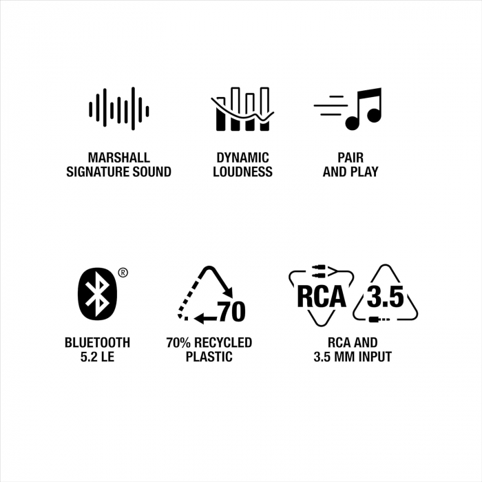 Boxa Marshall Stanmore III, bluetooth, 80W, negru [7]