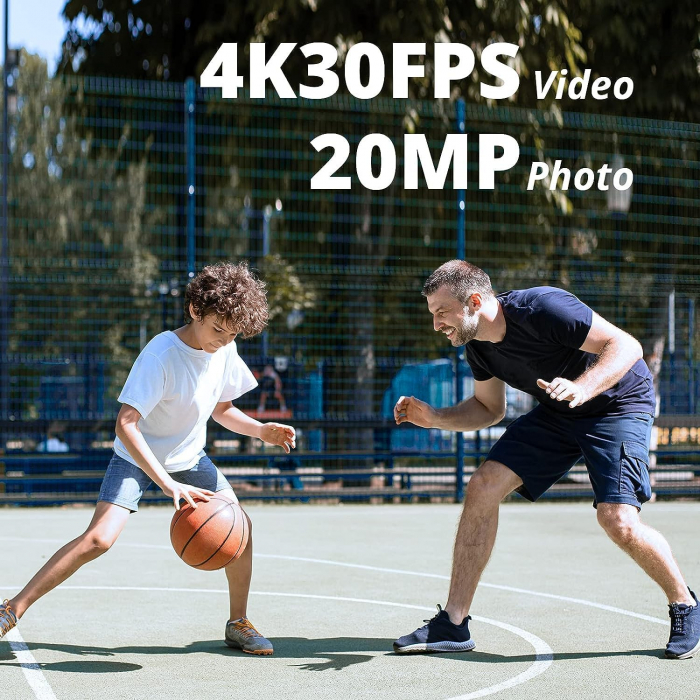 Camera sport Akaso Brave 4 Pro, 4K, 20MP, 170° [5]