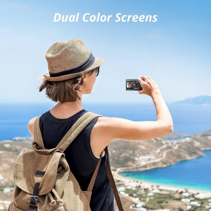 Camera sport Akaso Brave 4 Pro, 4K, 20MP, 170° [4]