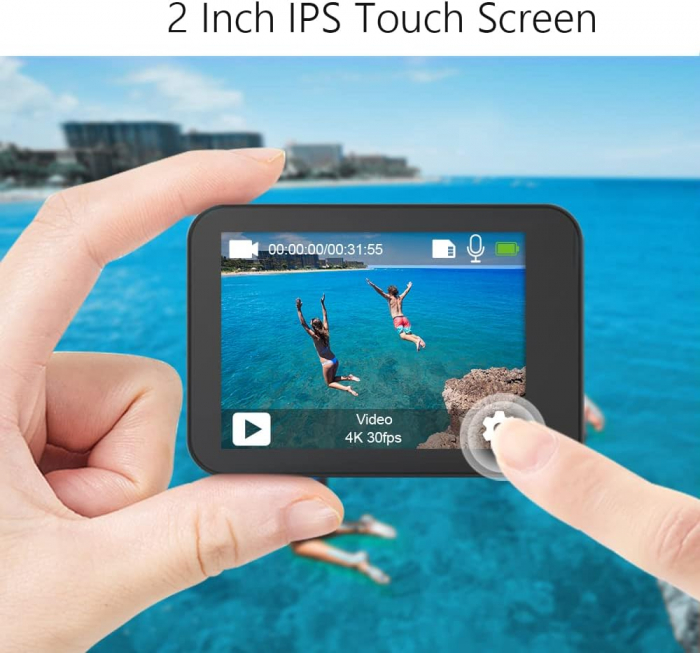 Camera sport Akaso V50X, 4K 30 FPS, 20 MP [4]