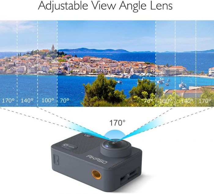 Camera sport Akaso V50X, 4K 30 FPS, 20 MP [2]