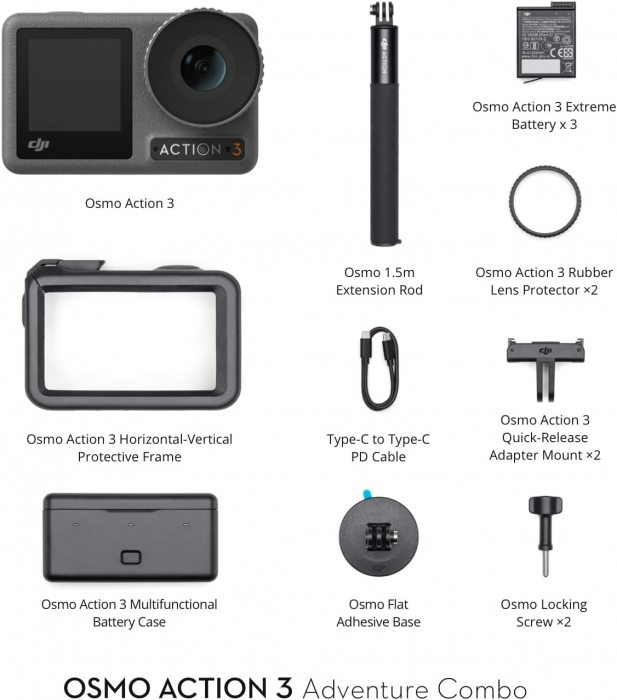 DJI Osmo Action 3 Adventure Combo [6]