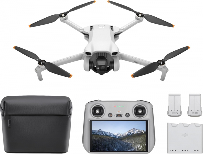 Drona DJI Mini 3 Fly More Combo + Smart Controller [1]
