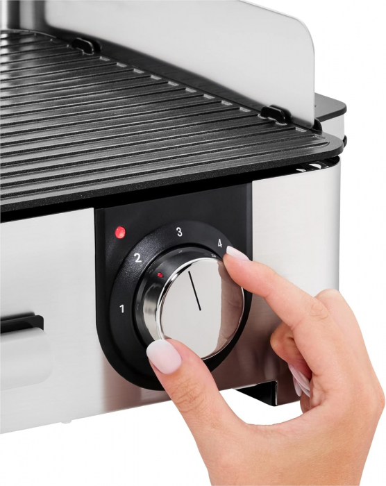 Gratar electric WMF Lono Master Grill 415280011, 2400W, Argintiu-Negru [5]