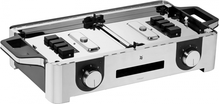 Gratar electric WMF Lono Master Grill 415280011, 2400W, Argintiu-Negru [2]