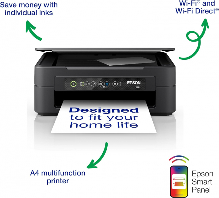 Imprimanta, Epson, XP-2200, 27 ppm, negru [2]