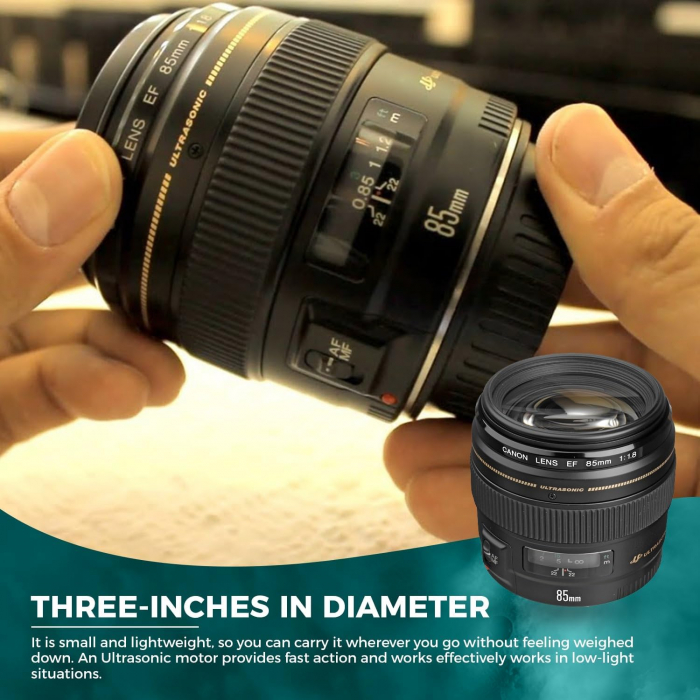 Obiectiv Canon EF 85mm f/1.8 USM [7]