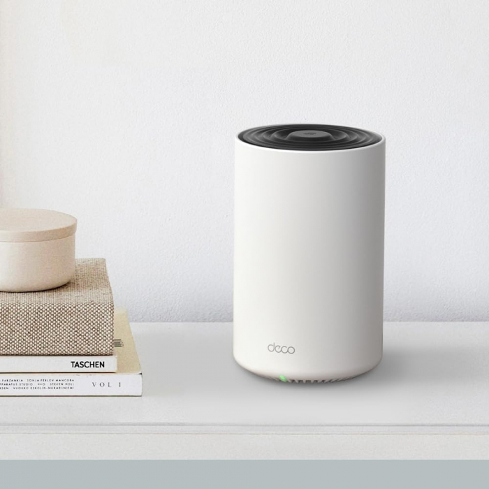 Sistem Wi-Fi Mesh Tp-Link Deco XE75(3-pack), AXE5400, Tri-Band Gigabit, Wi-Fi 6E [4]
