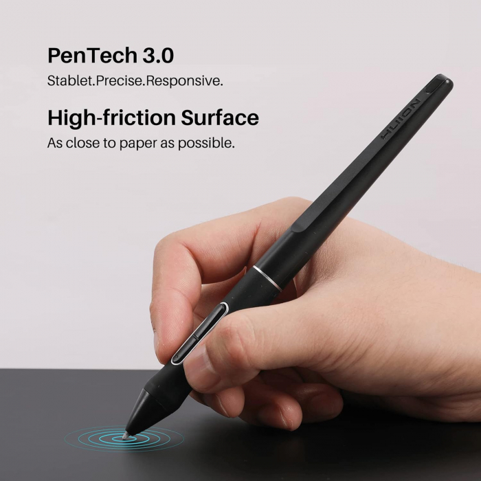 Tableta grafica HUION Inspiroy Dial 2 Bluetooth wireless dual-drive fara baterie fara baterie PW517 [5]