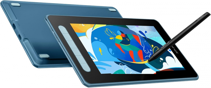 Tableta grafica XP-PEN Artist 10 GEN 2, 10.1" FHD Laminat, TILT, USB Type-C, 88% RGB, include Pen X3 Elite, Manusa, 10 varfuri de rezerva, Albastru [1]