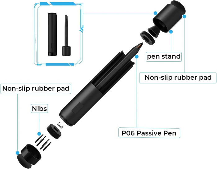 Tableta grafica XP-PEN Artist 12, 11.6" FHD, 8192 niveluri presiune, include Artrage 5, Manusa, 8 varfuri de rezerva [2]