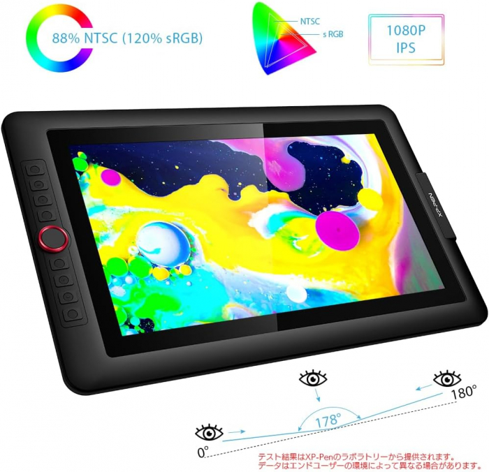 Tableta grafica XP-PEN Artist 15.6" Pro, Display FHD, TILT, 8192 niveluri presiune, include Artrage 5, Manusa, 8 varfuri de rezerva [3]