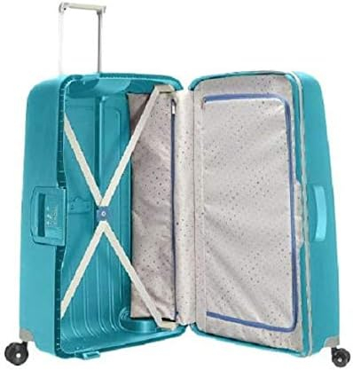 Troler Samsonite S Cure, Aqua Blue, 69 cm, 4 roti [2]