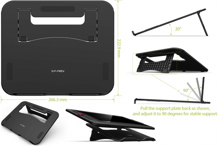 XP-PEN Artist 12 Pro Tableta grafica, 11.6" FHD, TILT, 8192 niveluri presiune, include Artrage 5, Manusa, 8 varfuri de rezerva [7]