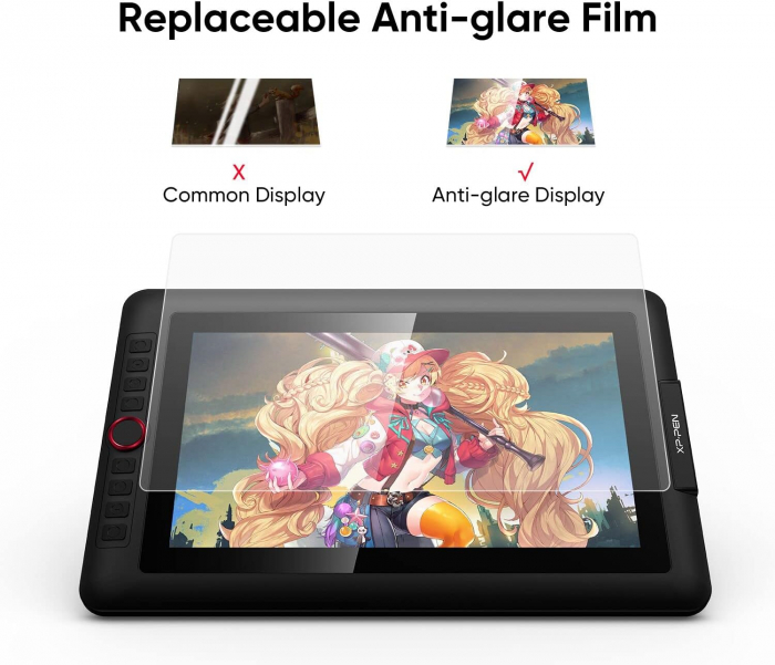 XP-PEN Artist 13.3 Pro,Tableta grafica, FHD, TILT, 8192 niveluri presiune, include Artrage 5, Manusa, 8 varfuri de rezerva [6]