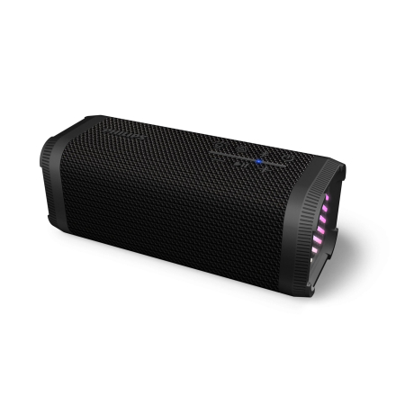 Boxe Portabile BT - Boxă Bluetooth Philips TAS2000B kabellose mit LED-Lichtshow, negru