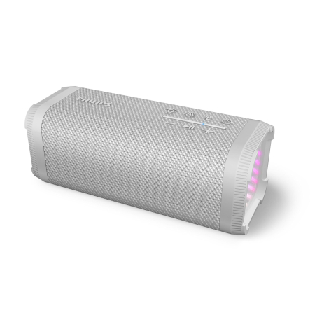 Boxe Portabile BT - Boxă Bluetooth Philips TAS2000W kabellose mit LED-Lichtshow, alb