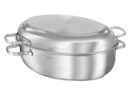 Cratiță pentru cuptor RÖSLE Bräter ovală PUREELEMENTS ceramică ProCeraPlus
