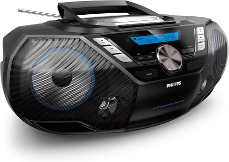 Boxe Portabile BT - Radio portabil Philips AZB798T/12 CD-Soundmaschine, negru