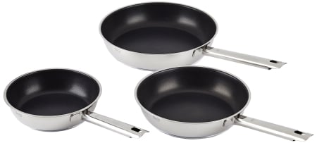 Set tigăi RÖSLE ELEGANCE, 3 bucăți, 20 / 24 / 28 cm, pentru inducție