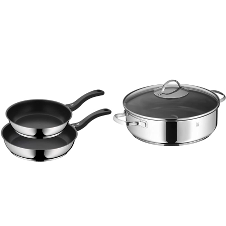 Set tigăi WMF Devil, 2 bucăți, 28 / 24 cm, pentru inducție
