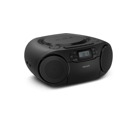 Boxe Portabile - Sistem audio Philips Tragbare CD-Soundmaschine mit Kassettenspieler TAZ2200