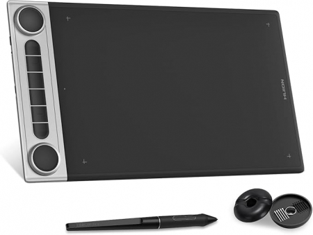PC & Periferice - Tableta grafica HUION Inspiroy Dial 2 Bluetooth wireless dual-drive fara baterie fara baterie PW517