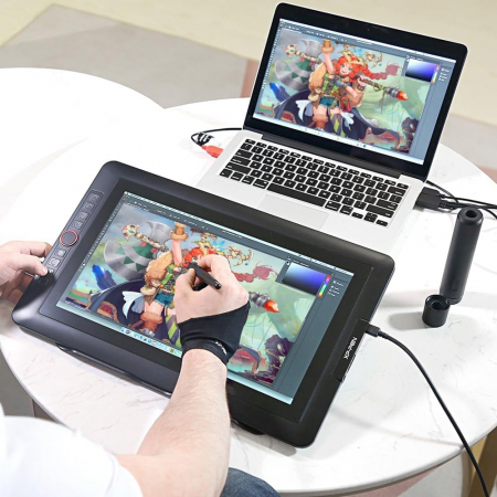 Tableta grafica XP-PEN Artist 15.6" Pro, Display FHD, TILT, 8192 niveluri presiune, include Artrage 5, Manusa, 8 varfuri de rezerva [1]