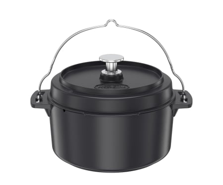 Tigaie RÖSLE Dutch Oven, 28 cm, negru