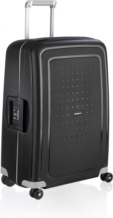 Trollere - Troler de cabina Samsonite S'Cure Spinner, 55x40x20cm, negru