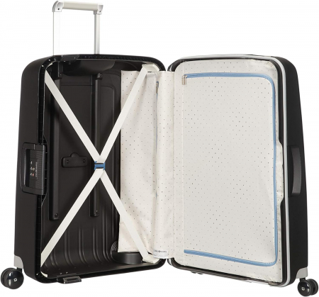 Troler Samsonite S'Cure Spinner, 69x49x29cm, negru [1]