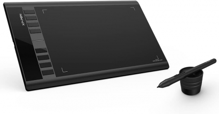 Tablete Grafice - XP-PEN Star 03 V2 Tableta grafica, 10x6", USB, 8 Butoane, 8192 niveluri presiune, include Pen-Stand, 8 varfuri de rezerva