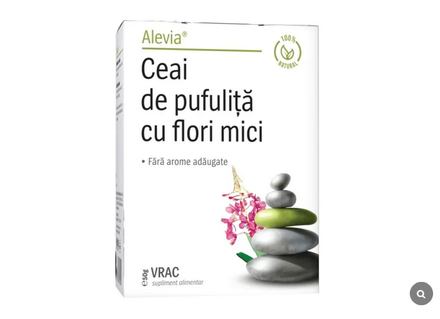 Alevia Ceai De Pufulita Cu Flori Mici x 50 g [1]