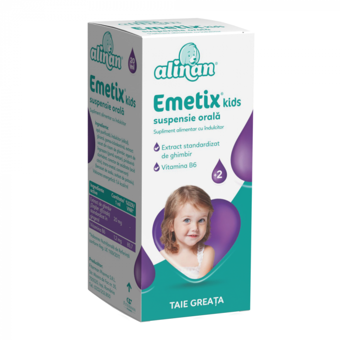 Alinan Emetix Kids Suspensie Orala x 20 ml [2]