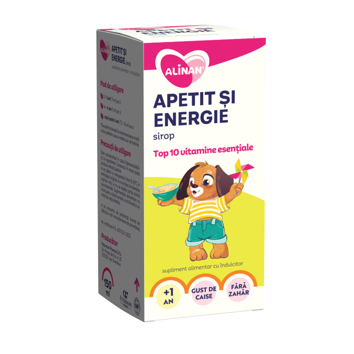 Alinan Energie Si Pofta De Mancare Sirop x 150 ml [2]