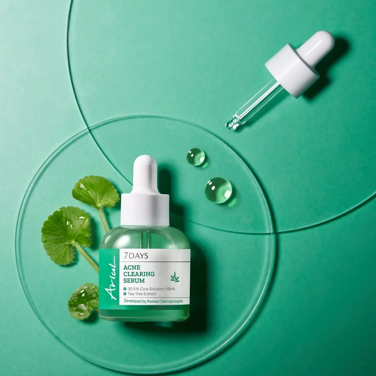 Ariul 7Days AC Cica Serum Acnee 30.5% Cica Solution+BHA & Tea Tree x 20 ml [3]