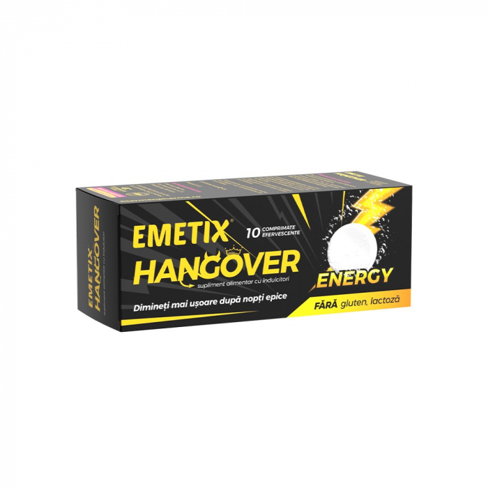 Emetix Hangover Energy x 10 cpr. efervescente [1]