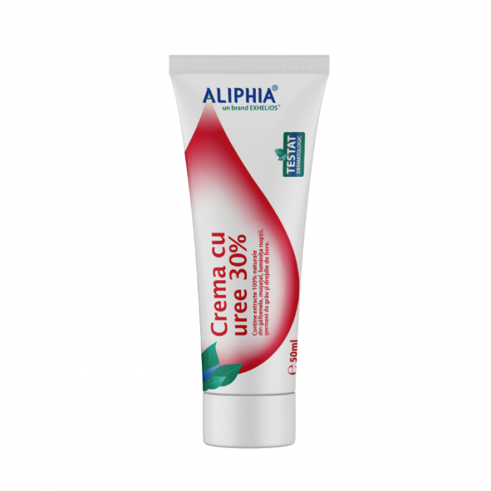Exhelios Aliphia Crema Cu Uree 30% Cu Miros De Tei x 50 ml [1]