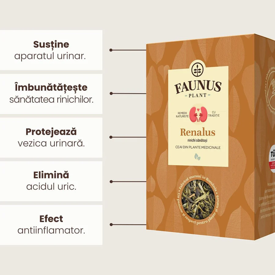 Faunus Plant Renalus Ceai Rinichi Sanatosi x 90 g [2]