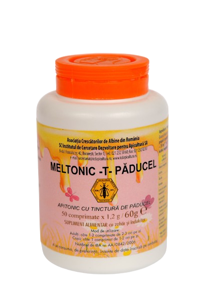 Institutul Apicol Meltonic T-Paducel Apitonic Cu Tinctura De Paducel x 50 cpr. [1]