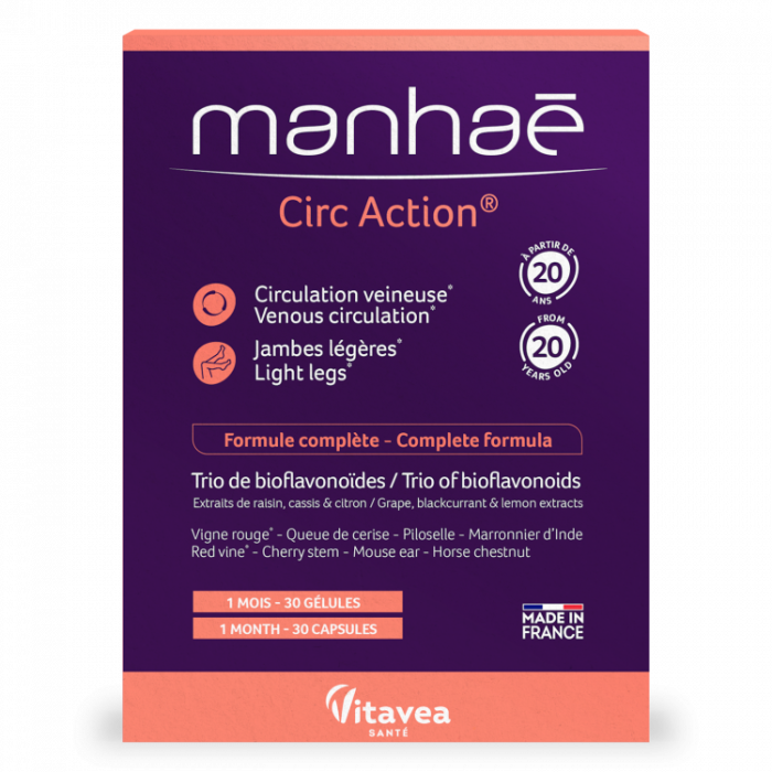 Manhae Circ Action Pentru Picioare Usoare 20+ x 30 cps. vegetale [1]