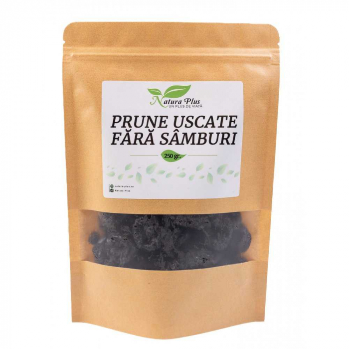 Natura Plus Prune Uscate Fara Samburi x 250 g [1]