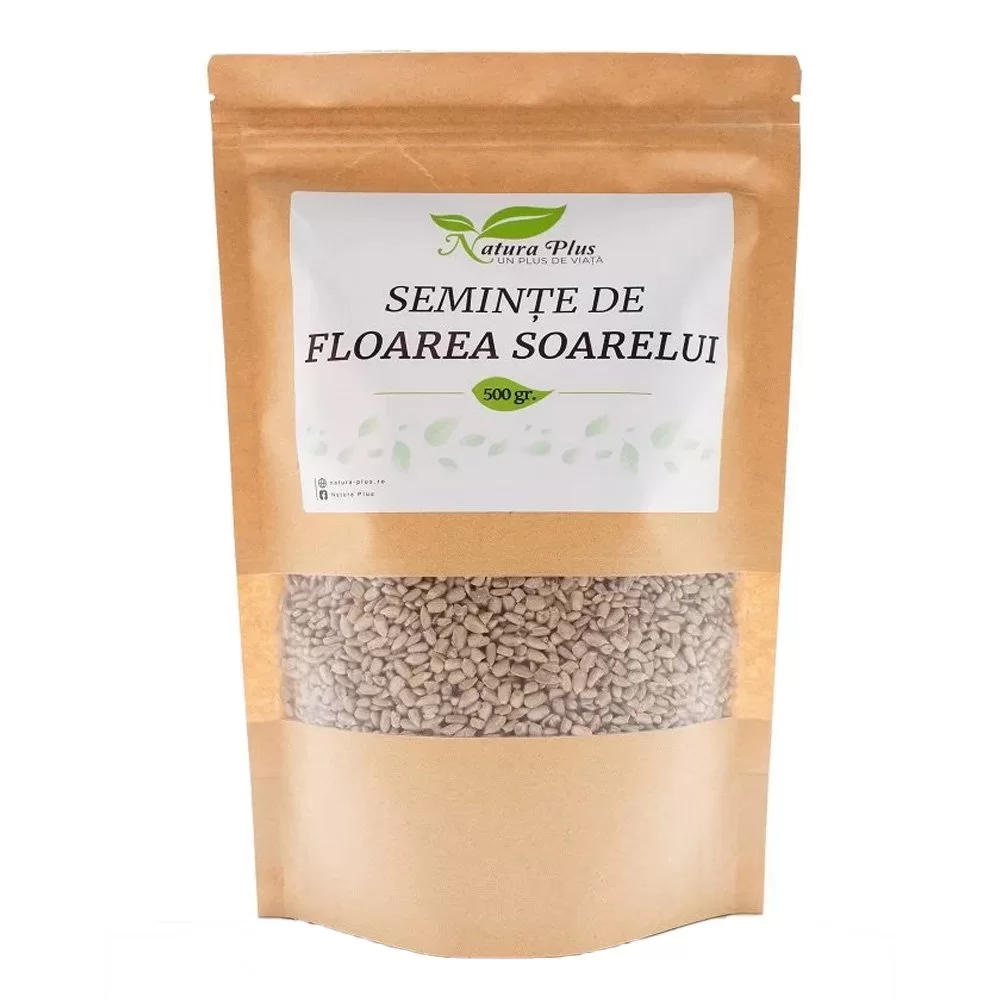 Natura Plus Seminte De Floarea Soarelui x 500 g [1]